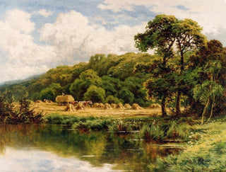 Henry H Parker - The Severn Bridge Near Bridgenorth Shropshire.webp