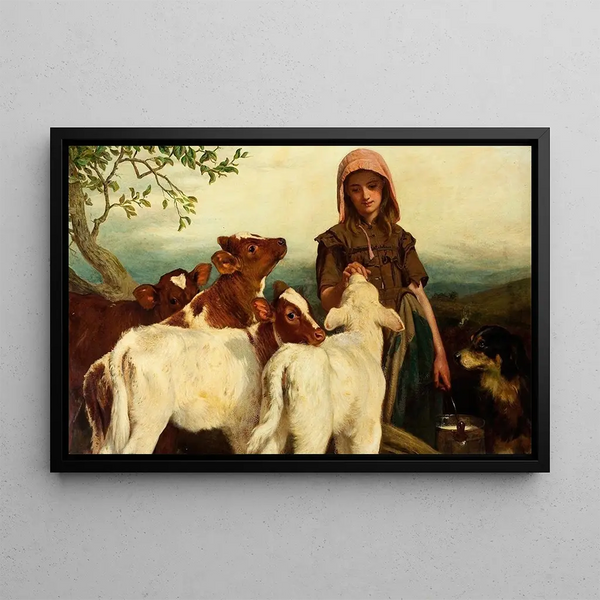 Henry Hetherington Emmerson - The Farmers Daughter.webp