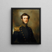 Lieutenant Philip Augustus Stockton - Henry Inman — kehystetty taideteos seinällä