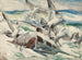 Henry Kellerin "Mouettes se nourrissant" — näkymä teoksesta