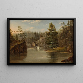 Henry Lewis - Gorge of the St Croix.webp
