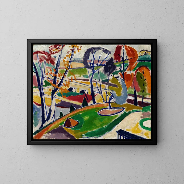 Décor plat - Henry Lyman Saen — kehystetty taideteos seinällä