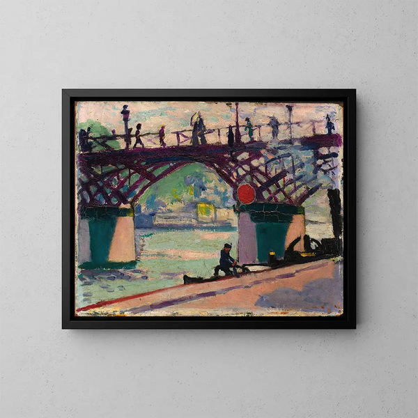 Pont des Arts - Henry Lyman Saen — kehystetty taideteos seinällä