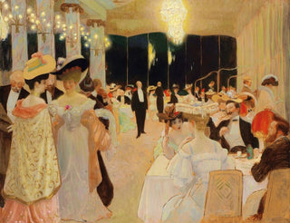 Henry Marius Camille Bouvet - Scne de restaurant.webp