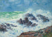 Henry Moret | suuresta myrskystä Saint-Grenoblessa, Penmarchin kärki | Maalaus — näkymä teoksesta