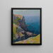 Île de Groix Pointe de l'Enfer - Henry Moret — kehystetty taideteos seinällä