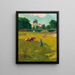 Le Château de Keroman - Henry Moret — kehystetty taideteos seinällä