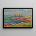 Henry Moret - Ouessantin kalliot — kehystetty taideteos seinällä