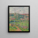 Talvi Bretagnessa - Henry Moret — kehystetty taideteos seinällä