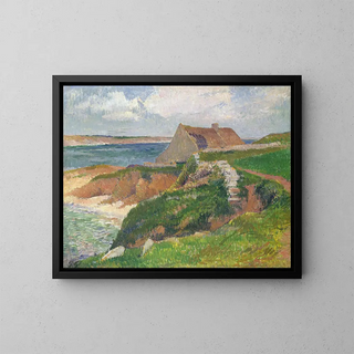 Raguenezin saari, Bretagna - Henry Moret — kehystetty taideteos seinällä