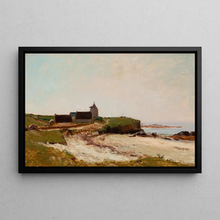 Henry Orne Ryder - The Ancient Mill by the Sea at Concarneau Brittany.webp