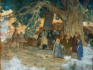 Hän paransi sairaat - Henry Ossawa Tanner — näkymä teoksesta