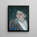 Tête de femme à Jérusalem - Henry Ossawa Tanner — kehystetty taideteos seinällä