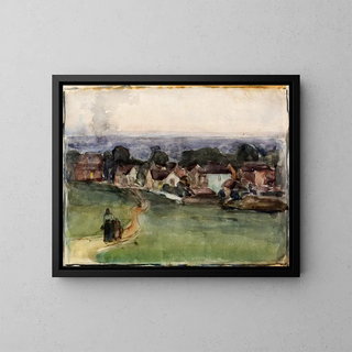 Kansas City, Kansas - Henry Ossawa Tanner — kehystetty taideteos seinällä