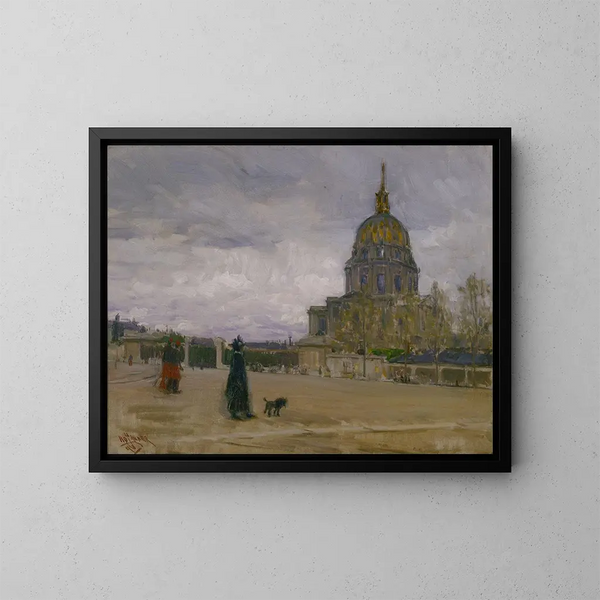 Les Invalides à Paris - Henry Ossawa Tanner — kehystetty taideteos seinällä