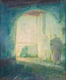 Marokkolainen kohtaus - Henry Ossawa Tanner — näkymä teoksesta