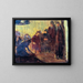 Study of Christ washing the disciples' feet - Henry Ossawa Tanner — kehystetty taideteos seinällä
