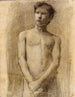 Nuoren miehen tutkimus - Henry Ossawa Tanner — näkymä teoksesta