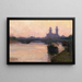La Seine - Henry Ossawa Tanner — kehystetty taideteos seinällä