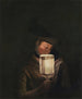 Laulaja - Henry Robert Morland — näkymä teoksesta