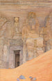 Abou Simbel - Henry Roderick Newman — näkymä teoksesta