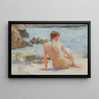 Henry Scott Tuke - A Summers Day.webp