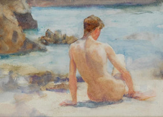 Henry Scott Tuke - A Summers Day.webp