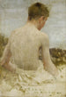 Nuoren uimarin selkä - Henry Scott Tuke — näkymä teoksesta