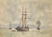 Henry Scott Tuke - Voiliers au Mouillage — näkymä teoksesta