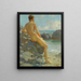 La Baigneuse - Henry Scott Tuke — kehystetty taideteos seinällä