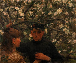 La Promesse - Henry Scott Tuke — näkymä teoksesta