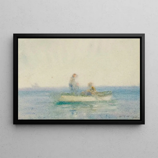 Henry Scott Tuke - Two Figures In A Boat.webp