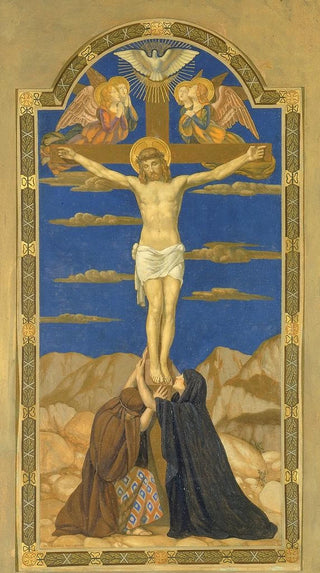 Henry Siddons Mowbray - Crucifixion.webp