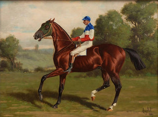 Eurus avec jockey en selle - Henry Stull — näkymä teoksesta