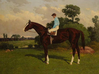 Nasturtium avec jockey en selle - Henry Stull — näkymä teoksesta