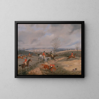 Henry Thomas Alken - Hunting Scene Drawing the Cover.webp