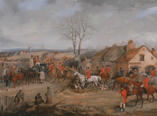 Henry Thomas Alken - Hunting Scene The Meet.webp
