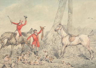 Henry Thomas Alken - The Death Huntsman Holding Fox Aloft.webp