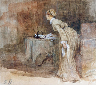 Henry Towneley Green - Interior Woman Rising From Chair.webp