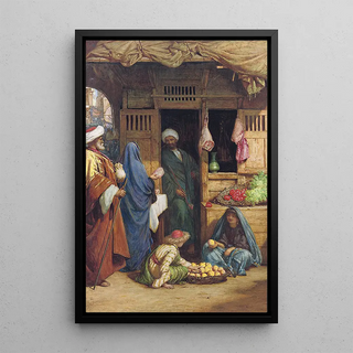 Henry Wallis - A Fruit Market Suez.webp