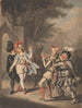 Le Duel La Nuit des Rois Acte III Scène IV - Henry William Bunbury — näkymä teoksesta