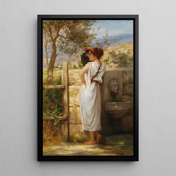 Henryk Siemiradzki - By the fountain II.webp