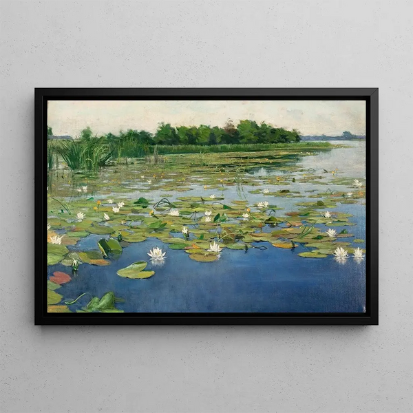 Henryk Weyssenhoff - Water lilies.webp