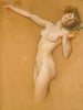 Étude de bacchante pour le matin vintage - Herbert James Draper — näkymä teoksesta