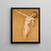 Étude de bacchante pour le matin vintage - Herbert James Draper — kehystetty taideteos seinällä