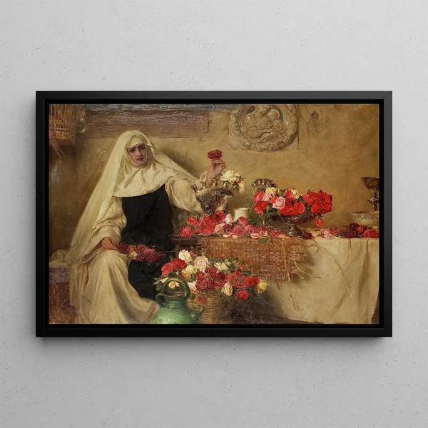Herbert James Draper - For Saint Dorotheas Day 1899.webp