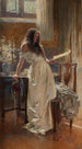 Va belle rose dis-lui qu'elle perd son temps et le mien - Herbert James Draper — näkymä teoksesta
