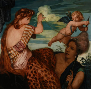 Hercule et Omphale - Emile Bernard