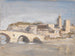 Pont d'Avignon - Hercules Brabazon Brabazon — näkymä teoksesta