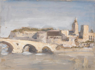 Pont d'Avignon - Hercules Brabazon Brabazon — näkymä teoksesta